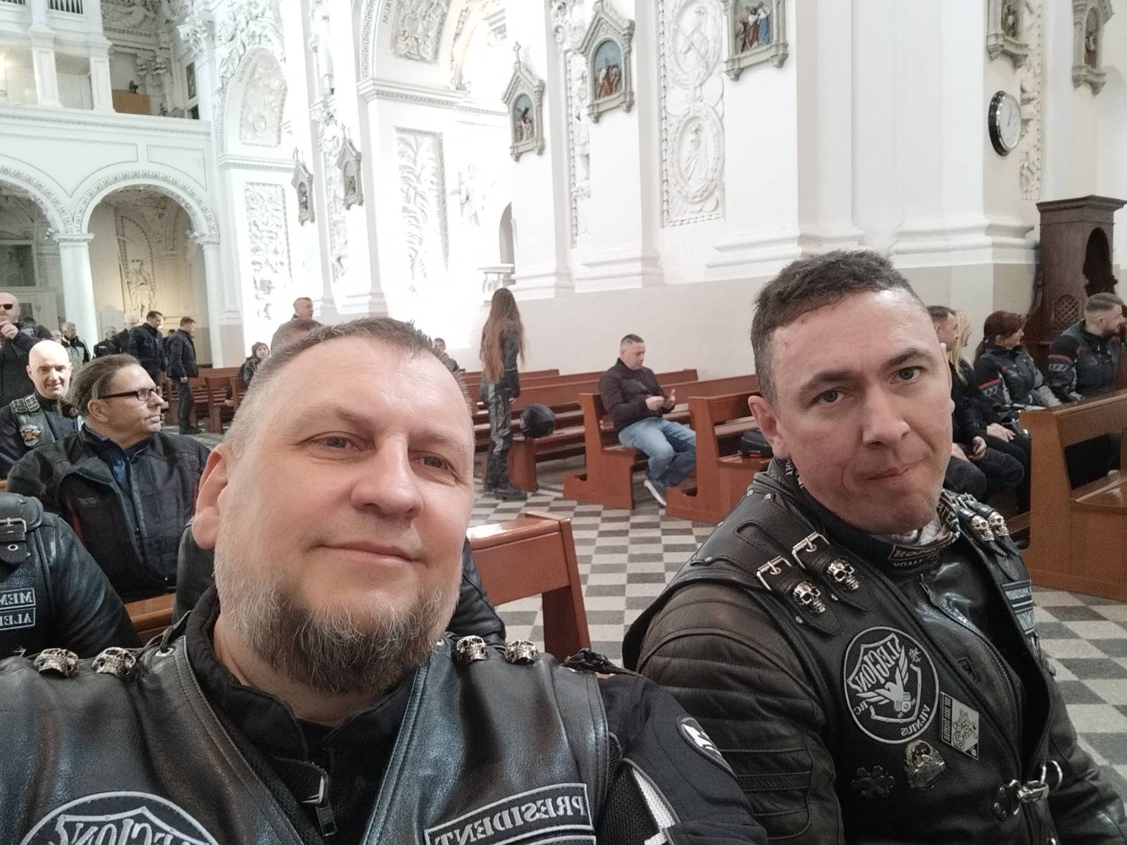 Šv. Mišios už motociklininkų bendruomenę ir motociklų pašventinimas